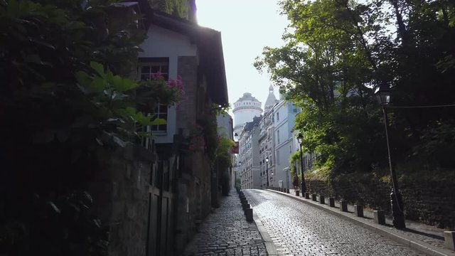 cityscape Mont Matre , Paris, France