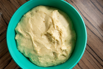 Bake the dough in a mixing bowl with the yeast plait bake the dough in a mixing bowl with the yeast plait