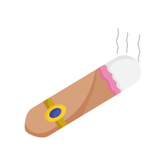tobacco cigar smoke unhealthy icon