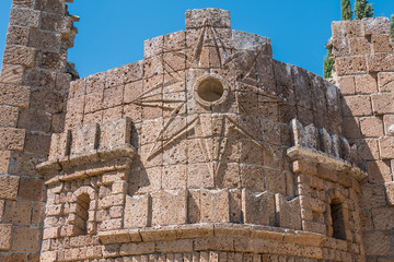 Scarzuola, the Ideal City, the surreal work of art designed by Tommaso Buzzi, Umbria, Italy