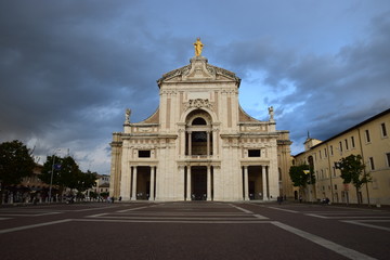 Fototapeta na wymiar Assisi - Santa Maria degli Angeli