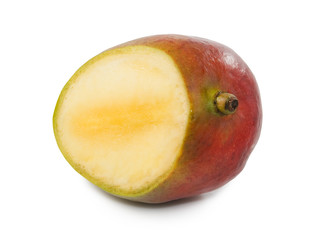 Isolated image of mango close-up