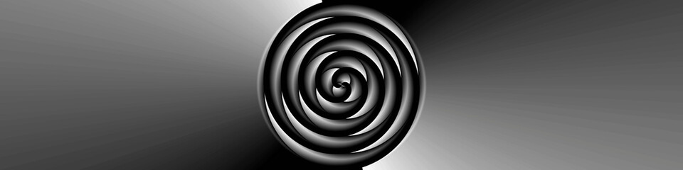 Digital art, abstract panoramic 3D objects, Germany