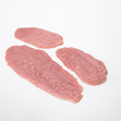 3 Raw Veal Cutlets