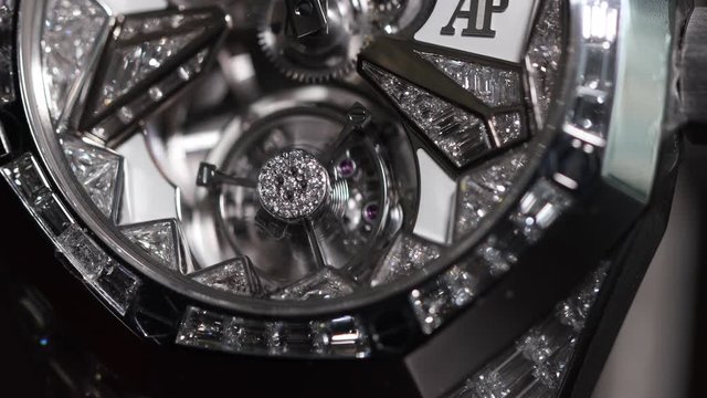 Tourbillone Diamonds watch