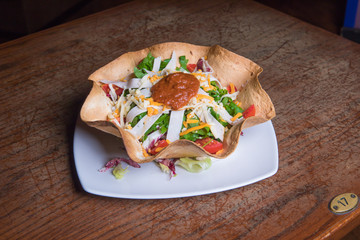 mexican, lettuce, tomato, vegetable, dinner, snack, tortilla, food, healthy, lunch, meal, cuisine, fresh, meat, burrito, wrap, nutrition, gourmet, salad, pepper, salmon, delicious, taco, sauce, fish, 