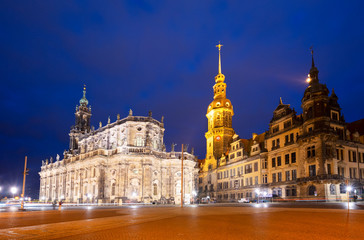 Downtown of Dresden, Germany