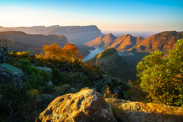 three rondavels and blyde river canyon at sunset, south africa 51