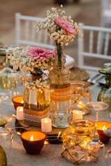 DECORACIÓN MESA VINTAGE BODA O FIESTA