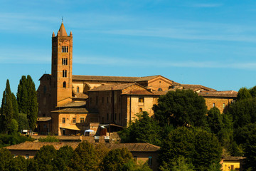 Fototapeta na wymiar Panorama of Siena, Tuscany, Italy