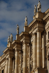 Classic architecture in the old town of Vienna