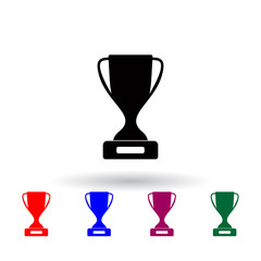 cup multi color icon. Elements of university life set. Simple icon for websites, web design, mobile app, info graphics