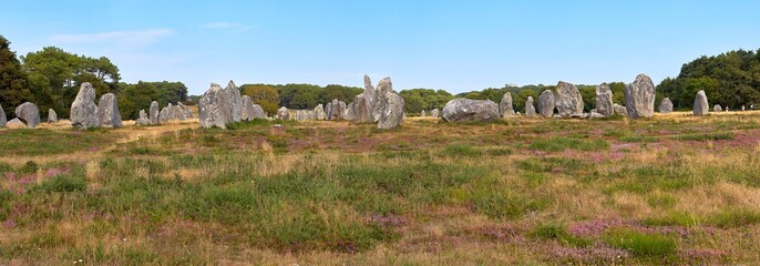 Carnac Megalithic alignment menhirs