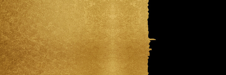 金紙のバナー