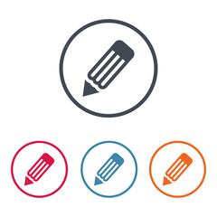 Edit icon. Pencil for your website design