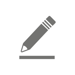Edit icon.Pencil symbol for your website design