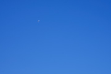 真昼の月