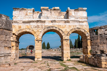 Ruins of Hierapolis Ancient City Theater
