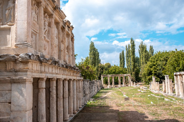 The temple of Aphrodite, it's in the Aphrodisias Ancient City