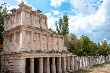 The temple of Aphrodite, it's in the Aphrodisias Ancient City