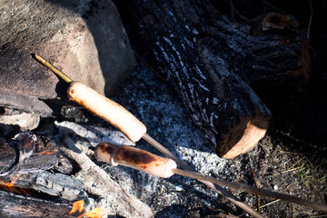 Obraz premium Ski resort Lake Amut is perfect for skiers and snowboarders