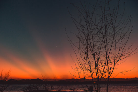 Por do Sol de S&atilde;o Lu&iacute;s do Curu