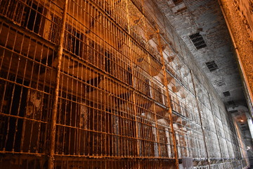 abandoned prison cells