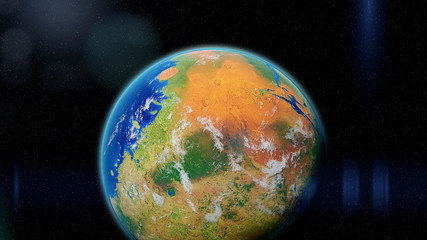 terraformed Mars