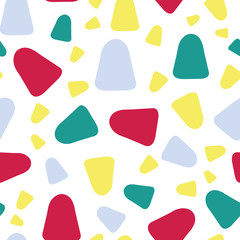 Gumdrops scattered background, holiday repeat vector christmas surface pattern