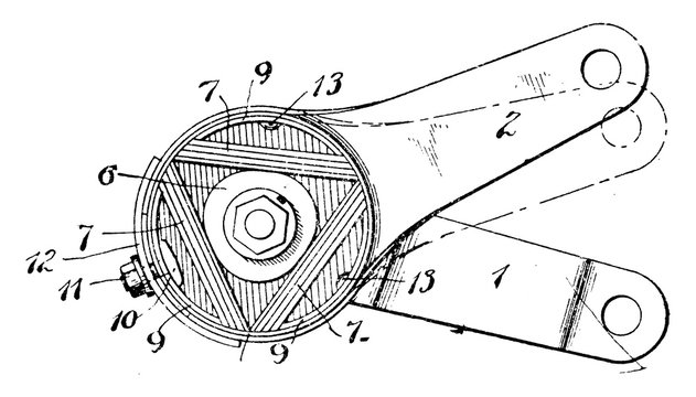 recommend clip art: Shock Absorber, vintage illustration.