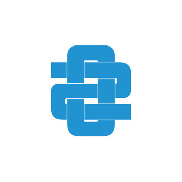 letters o2 oxygen symbol logo vector