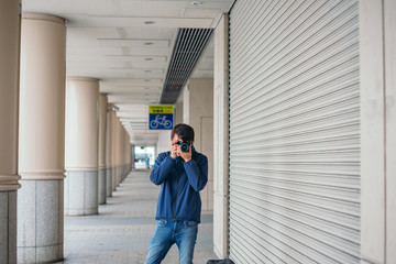 カメラマン 男性 フォトグラファー スナップ