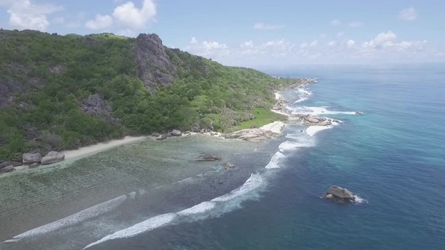 Drone Video Seychelles Exotic Nature Paradise 149