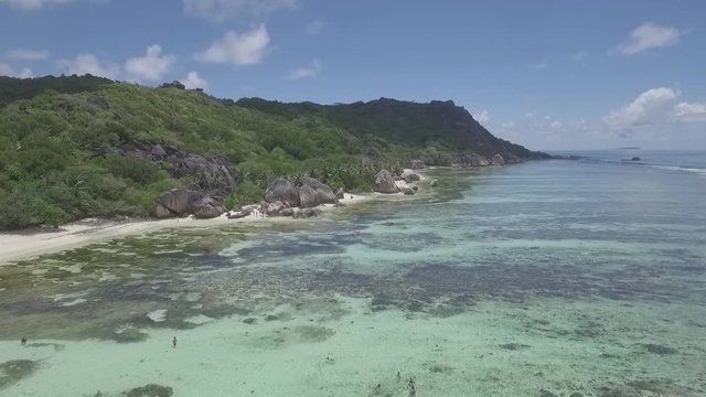 Drone Video Seychelles Exotic Nature Paradise 143