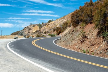 Road in the Mountains
