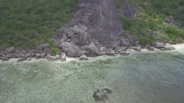 Drone Video Seychelles Exotic Nature Paradise 146
