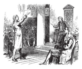 Patrick Henry,vintage illustration