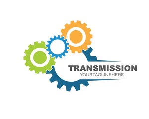 Gear Logo Template vector icon illustration