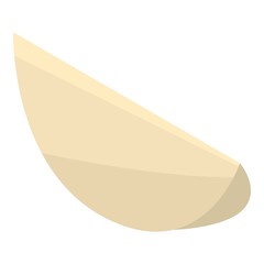 Fresh garlic icon. Isometric of fresh garlic vector icon for web design isolated on white background