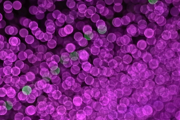 magenta color abstract of blur and bokeh colorful light interior and night garden