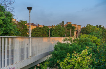 Teschin bridge in Odessa, Ukraine