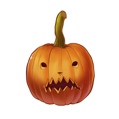 pumpkin face for halloween day