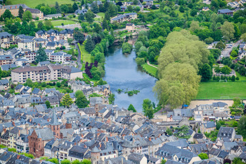 Espalion, Aveyron, Occitanie, France.