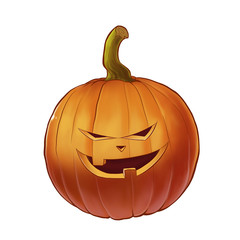 pumpkin face for halloween day