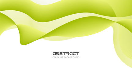 Abstract flow shape vector background.