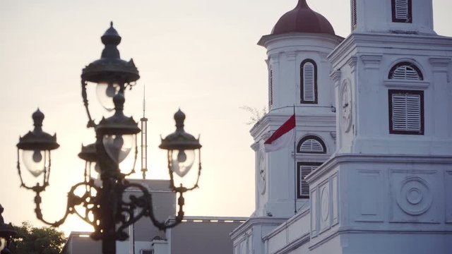Gereja Blenduk takes place at Semarang city, Indonesia. an old building that become an icon for years.