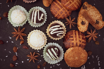 Christmas sweets set