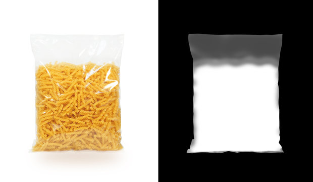 Transparent Plastic Pasta Bag 