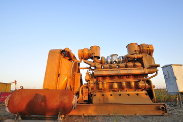 The oil industry equipment