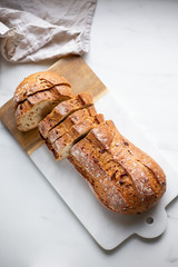 Seven Grain Artisan home made Bread Loaf